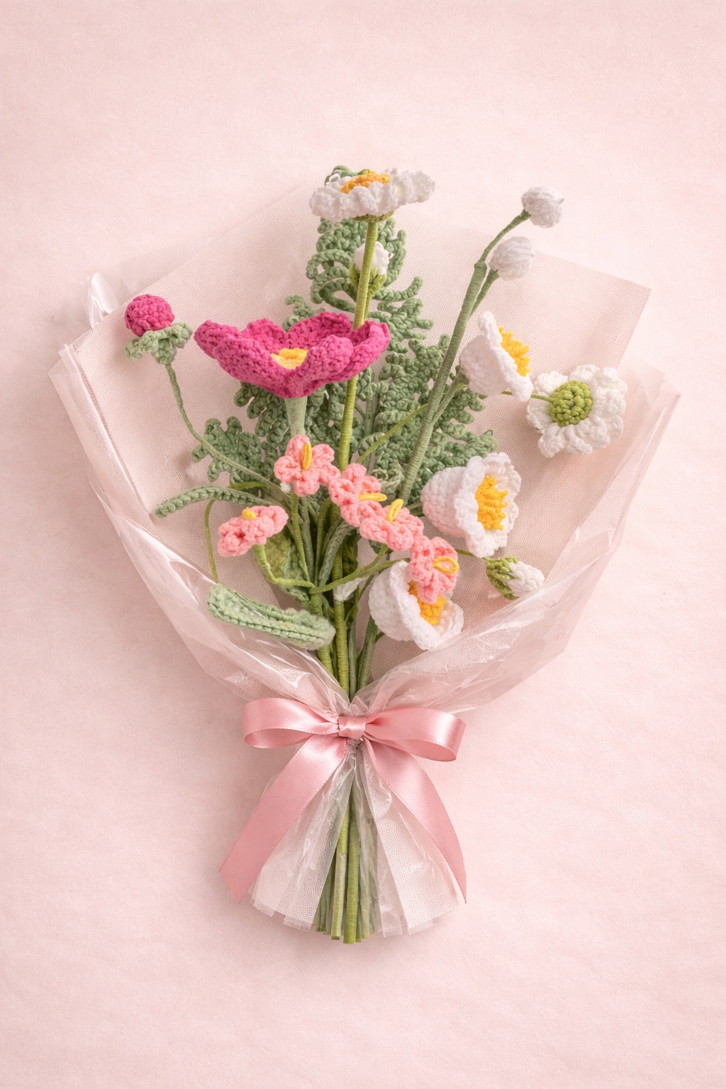 Lily of the Valley Crochet Bouquet