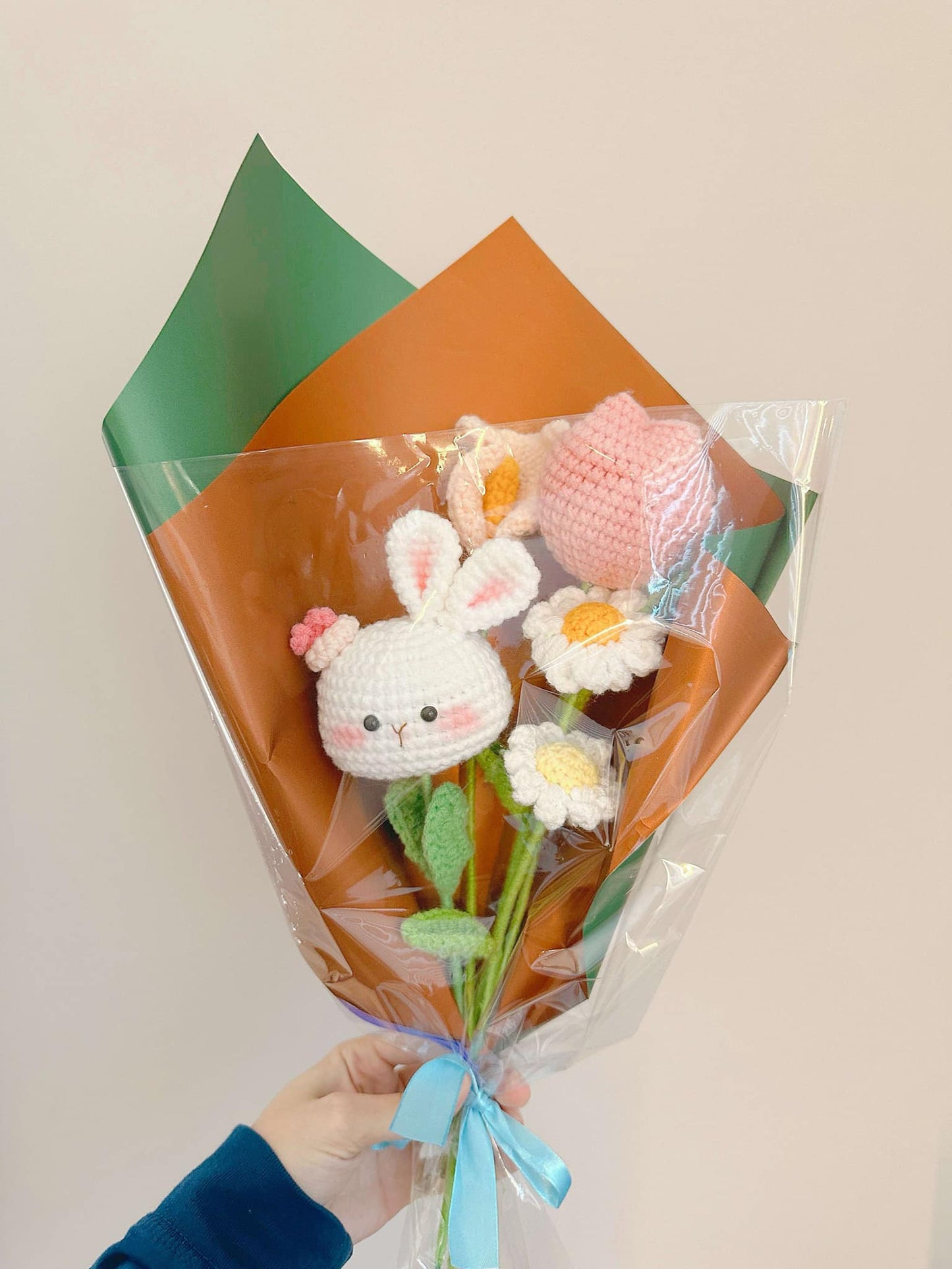 Bunny Crochet Bouquet