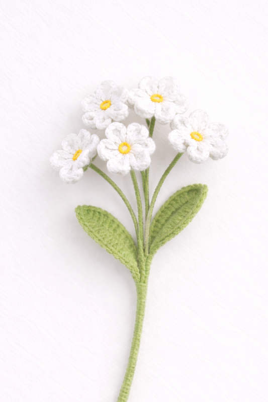 Forget Me Not White
