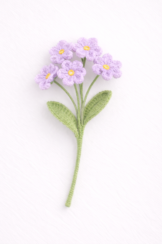 Forget Me Not Purple