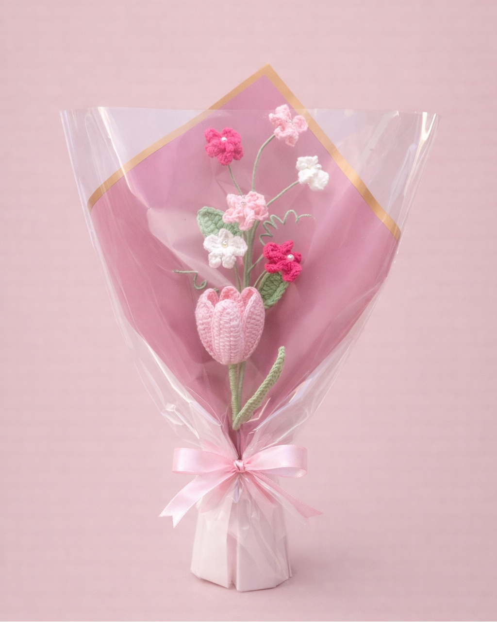 Tulip Crochet Bouquet