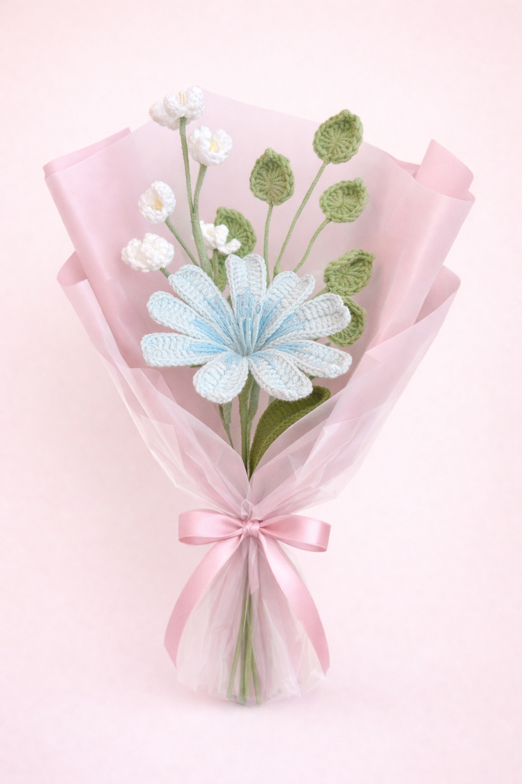 Lewisia Crochet Bouquet