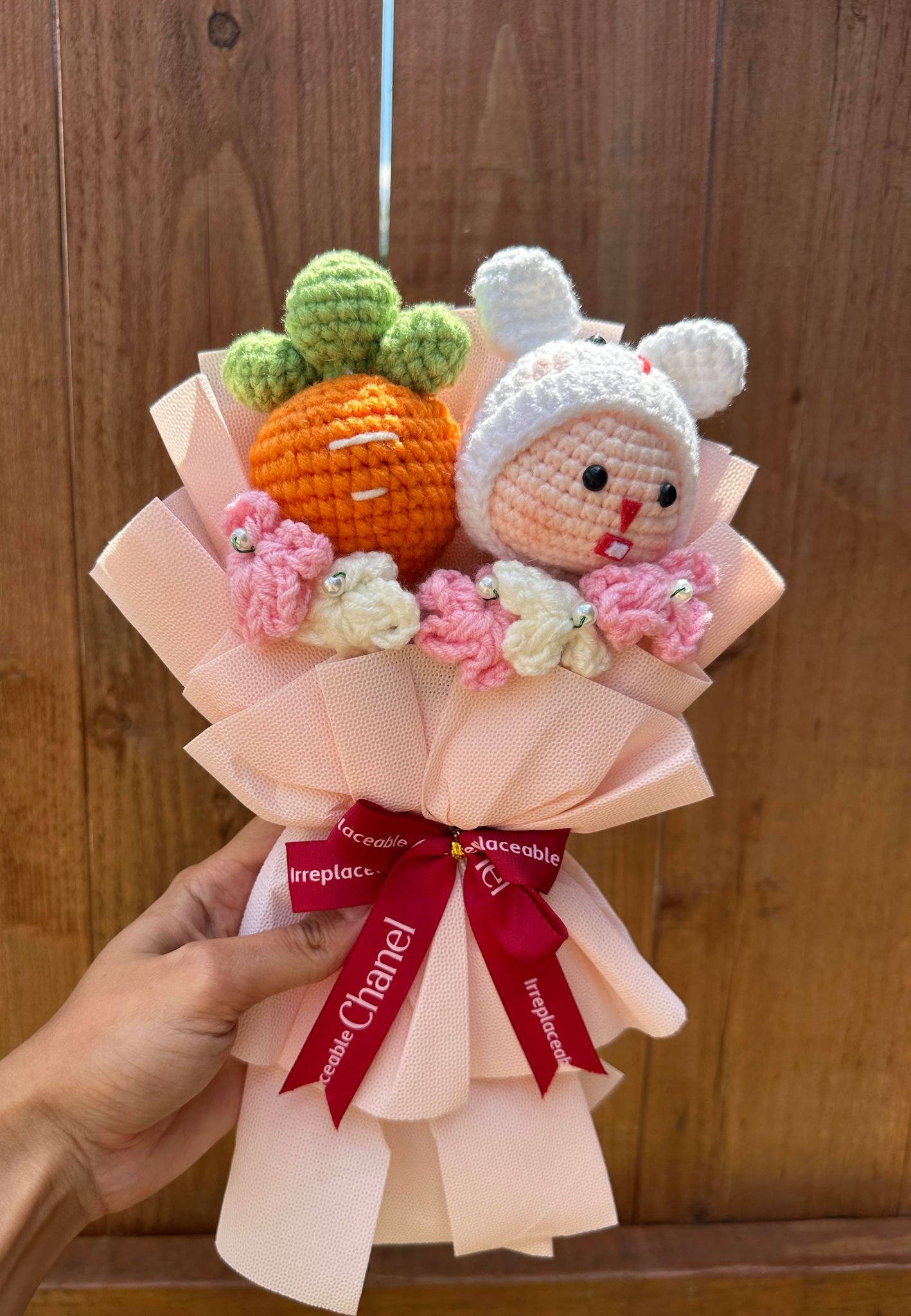 Bunny Crochet Bouquet